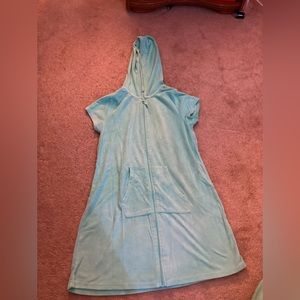 walmart brand girls short sleeve swim towel cover up size xl